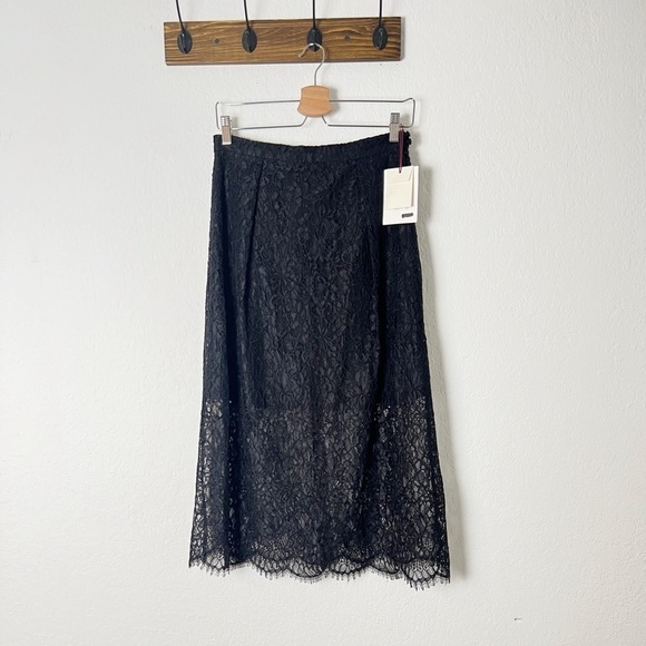 LEWIT Lace Midi Skirt - Picture 2 of 10